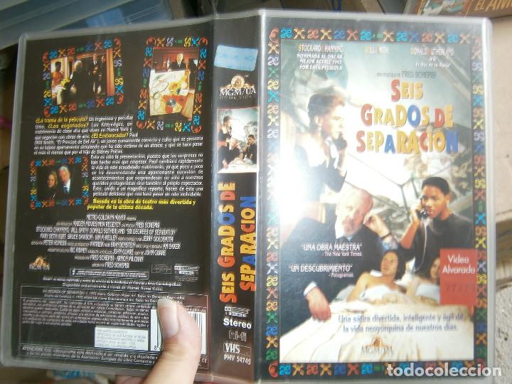 Cinema: &iexcl;&iexcl;SEIS GRADOS DE SEPARACION &iexcl;CAJA GRANDE&iexcl;&iexcl;&iexcl;DISPONEMOS DE MAS 60.000 PELICULAS VHS BETA 2000&iexcl;