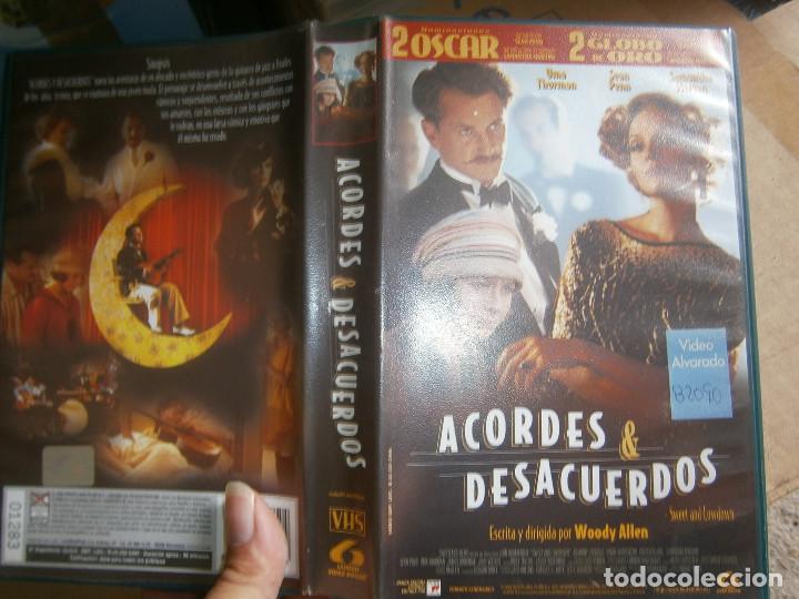 Cinema: ACORDES Y DESACUERDOS&iexcl;DISPONEMOS DE MAS 60.000 PELICULAS VHS BETA 2000&iexcl;