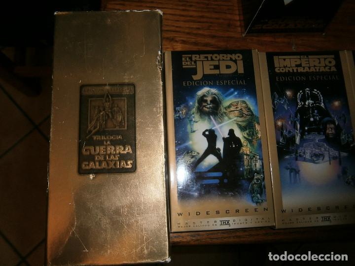 Cinema: &iexcl;&iexcl;TRILOGIA&iexcl;&iexcl;LA GUERRA DE LAS GALAXIAS&iexcl;&iexcl;EDICION ESPECIAL&iexcl;&iexcl;CON CATALOGO PLUBLICITARIO&iexcl;&iexcl;BER&iexcl;&iexcl;FOTOS&iexcl;&iexcl;