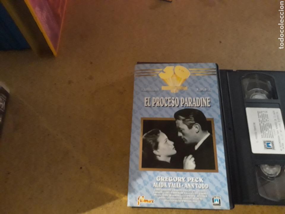 Cine: VHS- El proceso Paradine- Hitchcock Gregory Peck - Foto 1