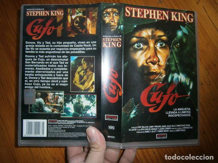 Cinema: &iexcl;&iexcl;CUJO&iexcl;&iexcl;VHS&iexcl;&iexcl;BUEN ESTADO&iexcl;&iexcl;&iexcl;disponemos de mas de &iexcl;60.000 peliculas&iexcl;vhs beta 2000&iexcl;