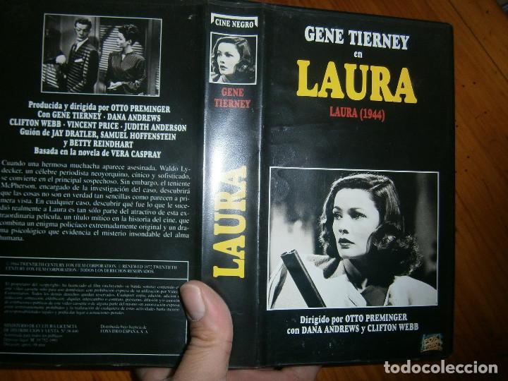 Kino: &iexcl;&iexcl;LAURA&iexcl;&iexcl;&iexcl;disponemos de mas de &iexcl;60.000 peliculas&iexcl;vhs beta 2000&iexcl;