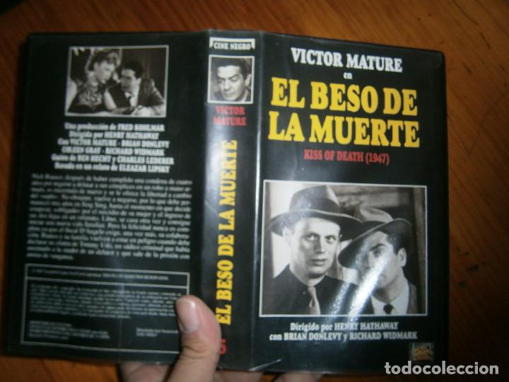 Kino: &iexcl;&iexcl;EL BESO DE LA MUERTE&iexcl;&iexcl;disponemos de mas de &iexcl;60.000 peliculas&iexcl;vhs beta 2000&iexcl;