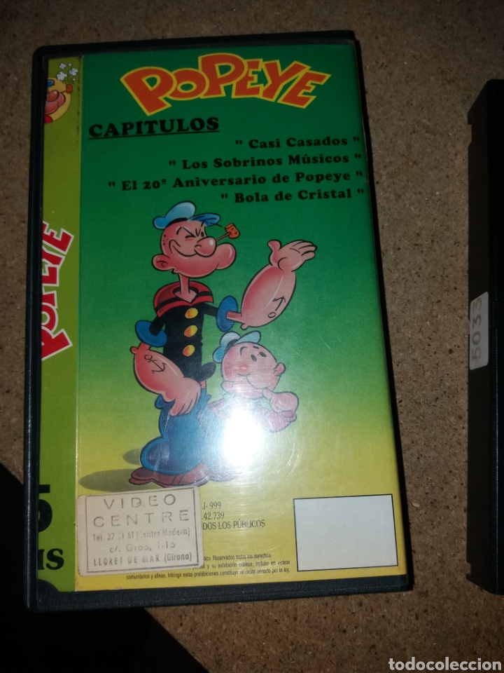 Cine: Vhs- popeye - Foto 2