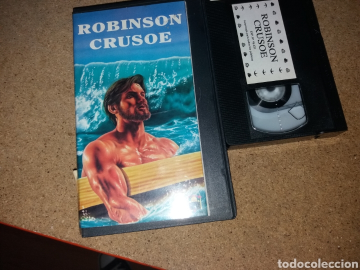 Cine: Vhs- robinson crusoe - Foto 1