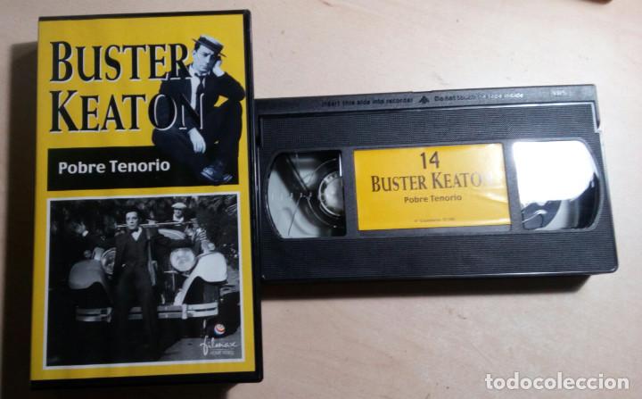 Cine: BUSTER KEATON.POBRE TENORIO.N&ordm;14.RBA.FILMAX.(1990)