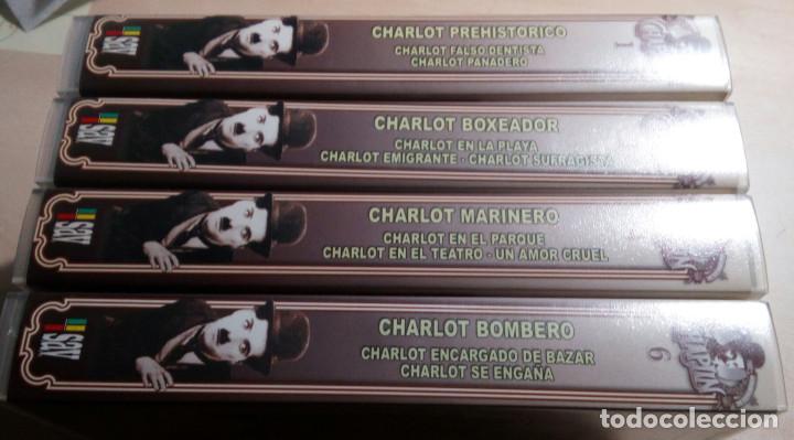 Cine: CHARLOT.LOS CLASICOS INMORTALES DE CHAPLIN.N&ordm; 1-2-3-4-5-6.PELICULAS VHS.EDITA SAV.2000.VHS ORIGINAL