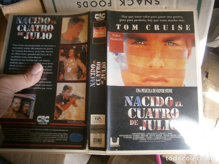 Kino: &iexcl;NACIDO EL 4 DE JULIO&iexcl;CAJA GRANDE&iexcl;&iexcl;&iexcl;DISPONEMOS DE MAS DE 60.000&iexcl;PELICULAS VHS BETA 2000&iexcl;