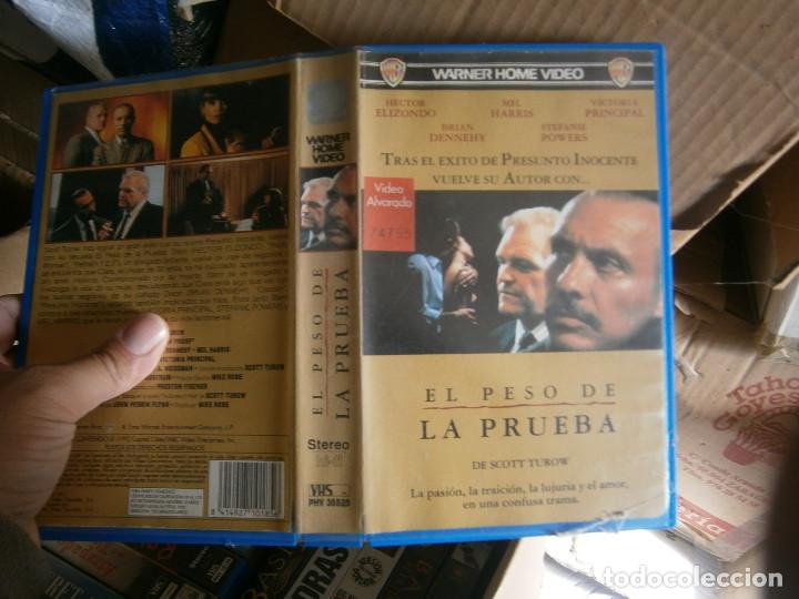Kino: &iexcl;EL PESO DE LA PRUEBA&iexcl;&iexcl;CAJA GRANDE&iexcl;&iexcl;DISPONEMOS DE MAS DE 60.000&iexcl;PELICULAS VHS BETA 2000&iexcl;