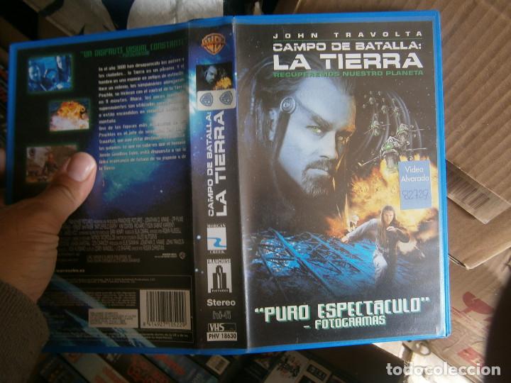 Kino: &iexcl;CAMPO DE BATALLA LA TIERRA&iexcl;&iexcl;&iexcl;CAJA GRANDE&iexcl;&iexcl;DISPONEMOS DE MAS DE 60.000&iexcl;PELICULAS VHS BETA 2000&iexcl;