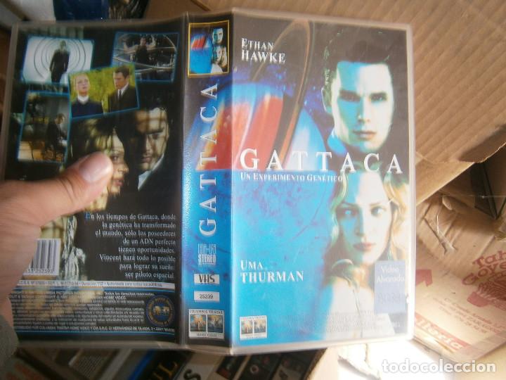 Kino: &iexcl;GATTACA&iexcl;&iexcl;UN EXPERIMENTO&iexcl;GENETIGO&iexcl;&iexcl;CAJA GRANDE&iexcl;&iexcl;DISPONEMOS DE MAS DE 60.000&iexcl;PELICULAS VHS BETA 2000&iexcl;