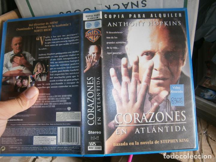 Cinema: &iexcl;CORAZONES EN ATLANTIDA&iexcl;&iexcl;CAJA GRANDE&iexcl;&iexcl;DISPONEMOS DE MAS DE 60.000&iexcl;PELICULAS VHS BETA 2000&iexcl;