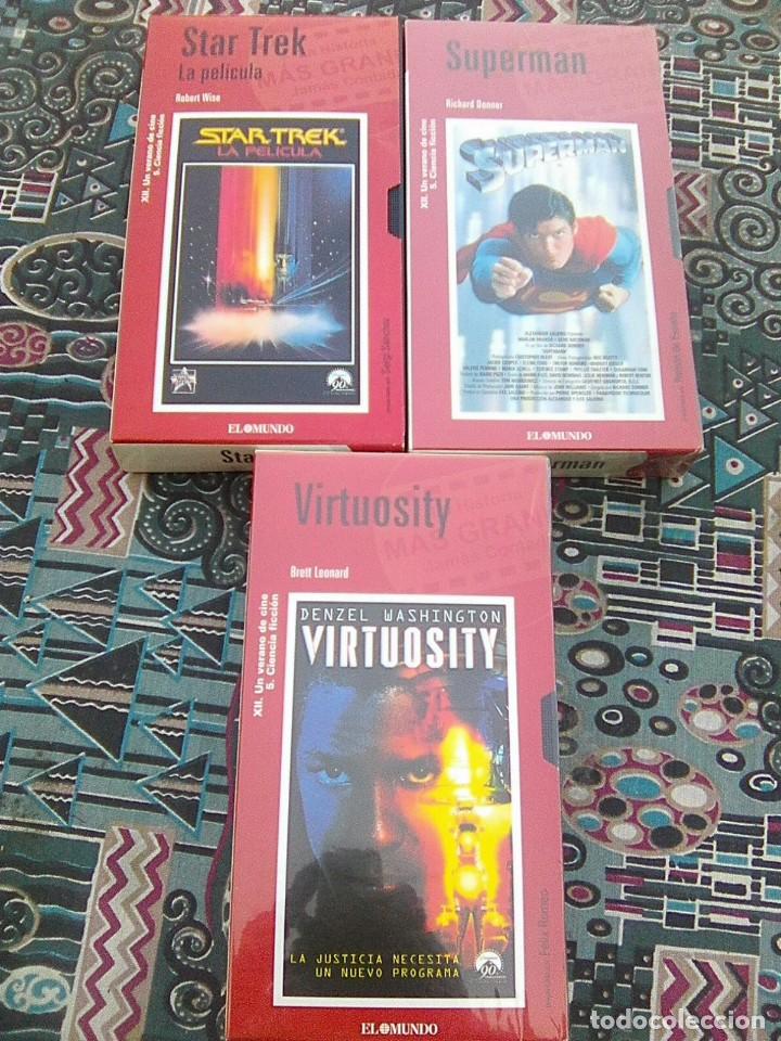 Cine: Cine el Mundo  -Un verano de cine - Ciencia ficcion - Superman + Star trek + Virtuosity