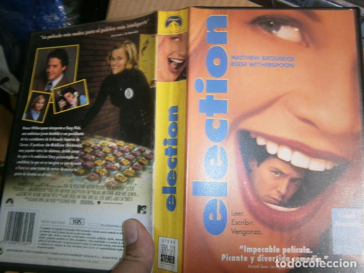 Cin&eacute;ma: &iexcl;ELECTION&iexcl;&iexcl;CAJA GRANDE'DISPONEMOS DE MAS DE 60.000 PELICULAS BETA VHS 2000&iexcl;