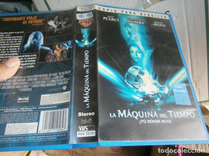 Cin&eacute;ma: &iexcl;LA MAQUINA DEL TIEMPO&iexcl;&iexcl;CAJA GRANDE'DISPONEMOS DE MAS DE 60.000 PELICULAS BETA VHS 2000&iexcl;