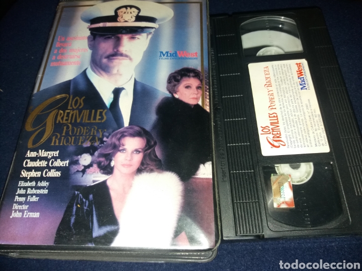 Cine: Los grenvilles- poder y riqueza- vhs- ann-margret- claudette colbert