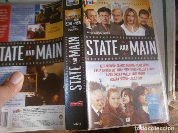 Cin&eacute;ma: &iexcl;STATE AND MAIN&iexcl;&iexcl;CAJA GRANDE'DISPONEMOS DE MAS DE 60.000 PELICULAS BETA VHS 2000&iexcl;