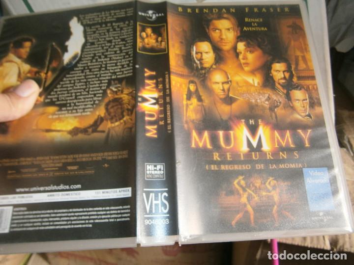 Cin&eacute;ma: &iexcl;EL REGRESO DE LA MOMIA&iexcl;&iexcl;CAJA GRANDE'DISPONEMOS DE MAS DE 60.000 PELICULAS BETA VHS 2000&iexcl;