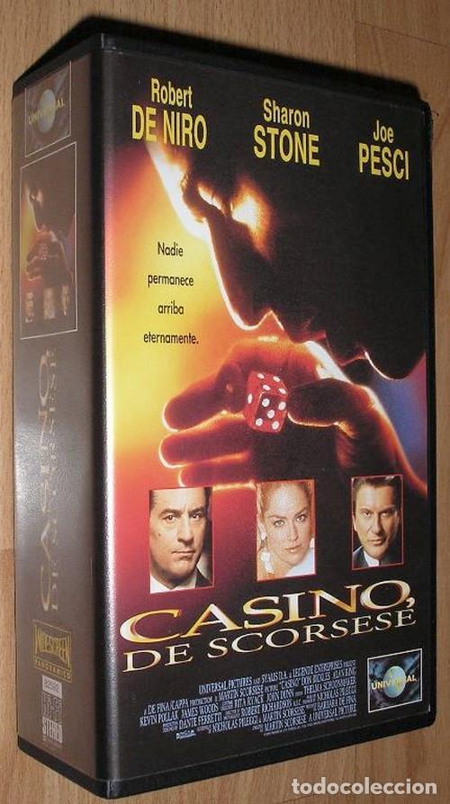 Cine: CASINO.WIDESCREEN.1997.ROBERT DE NIRO.SHARON STONE.JOE PESCI.SCORSESE.VHS ORIGINAL