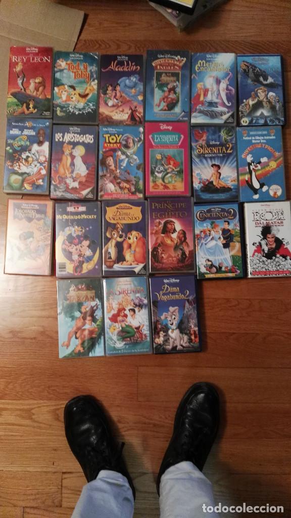 Coleccion De 21 Peliculas Vhs De Disney - Vendido En Venta Directa ...