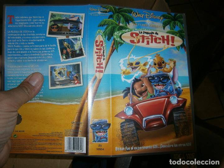 Cine: LA PELUCULA STITCH &iexcl;DISPONEMOS DE MAS DE 60.000,EN VHS BETA 2000'