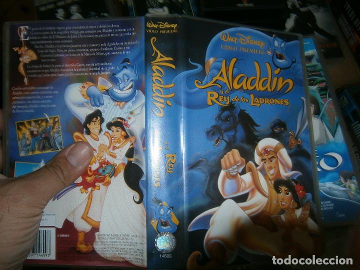 Kino: ALADIN Y EL REY DE LOS LADRONES &iexcl;DISPONEMOS DE MAS DE 60.000,EN VHS BETA 2000'
