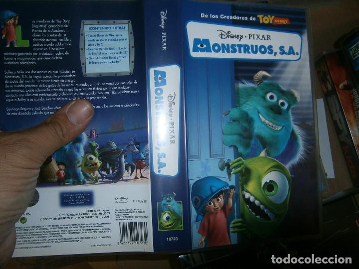 Kino: MOUSTRUOS S.A. &iexcl;DISPONEMOS DE MAS DE 60.000,EN VHS BETA 2000'