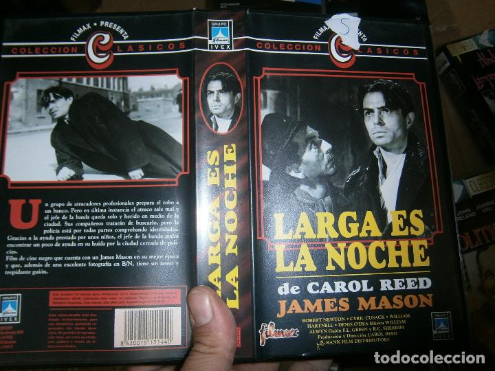 Kino: LARGA ES LA NOCHE &iexcl;DISPONEMOS DE MAS DE 60.000,EN VHS BETA 2000'