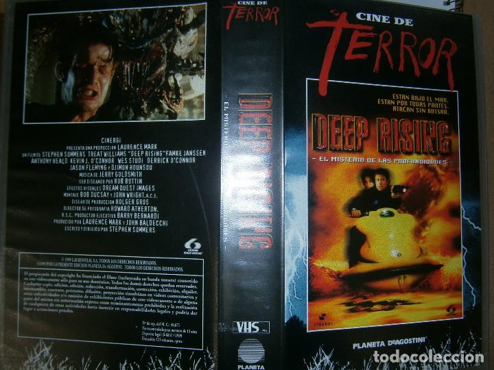 Cinema: DEEP RISING &iexcl;DISPONEMOS DE MAS DE 60.000,EN VHS BETA 2000'