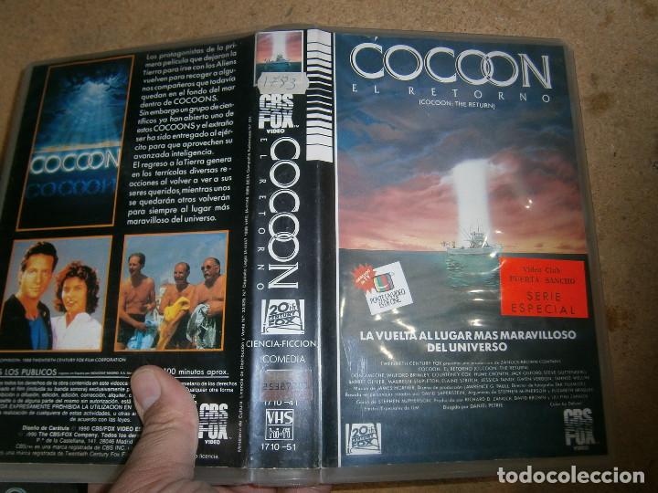 Cinema: &iexcl;COCOON&iexcl;&iexcl;&iexcl;DISPONEMOS DE MAS 60.000&iexcl;PELICULAS VHS BETA 2000&iexcl;&iexcl;
