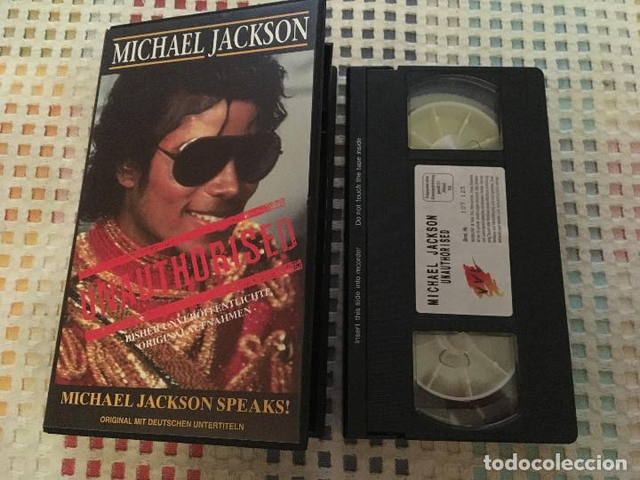 Cine: MICHAEL JACKSON SPEAKS UNAUTHORISED 1992 VHS KREATEN