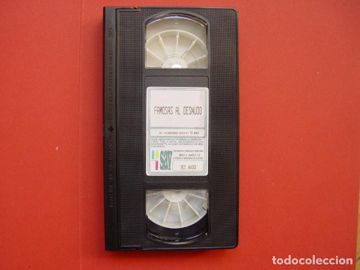 Cine: Cinta Vídeo VHS: FAMOSAS AL DESNUDO (1980’s) Erotismo clásico ¡Original! - Foto 5 - 139159618
