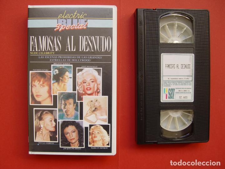 Cine: Cinta Vídeo VHS: FAMOSAS AL DESNUDO (1980’s) Erotismo clásico ¡Original! - Foto 7 - 139159618