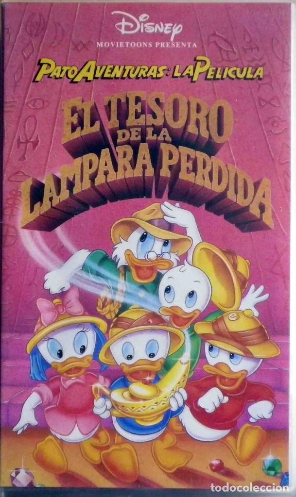 Cine: TODOVHS: Patoaventuras - El Tesoro de la L&aacute;mpara Perdida - Walt Disney