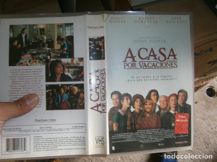 Cine: A CASA POR VACACIONES&iexcl;DISPONEMOS,DE MAS DE 60.000.PELICULAS EN VHS BETA Y 2000