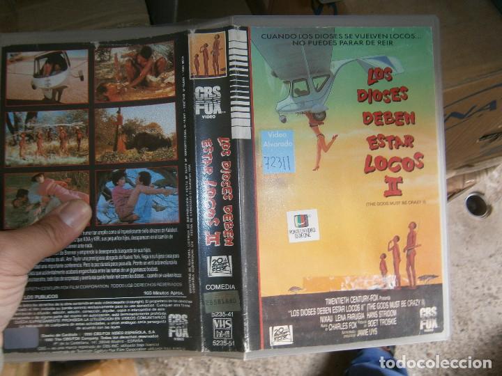 Cine: LOS DIOSES DEBEN ESTAR LOCOS 2 CAJA GRANDE&iexcl;DISPONEMOS,DE MAS DE 60.000.PELICULAS EN VHS BETA Y 2000