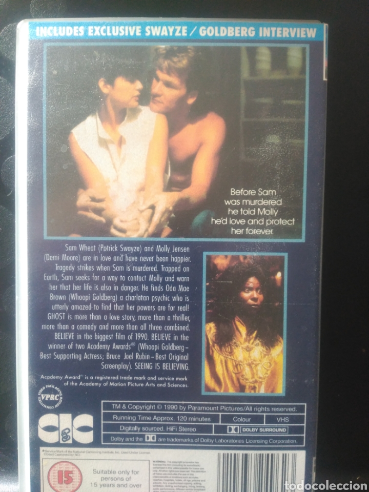 Cine: Ghost. VHS - Foto 2