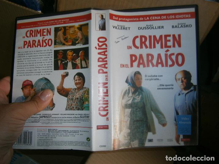 Cine: UN CRIMEN EN EL PARAISO&iexcl; 1 EDICCION CAJA GRANDE&iexcl;DISPONEMOS DE MAS DE 60.000 PELICULAS VHS BETA 2000&iexcl;