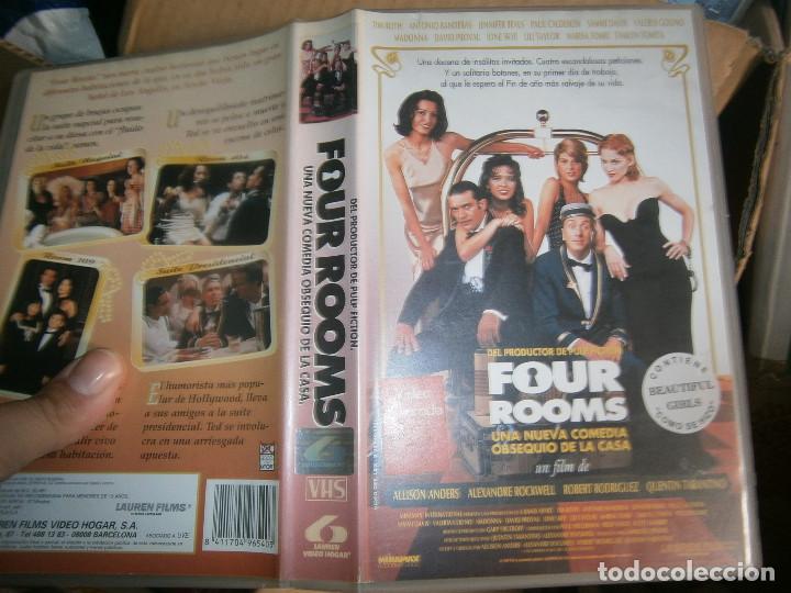 Cine: FOUR ROOMS&iexcl; 1 EDICCION CAJA GRANDE&iexcl;DISPONEMOS DE MAS DE 60.000 PELICULAS VHS BETA 2000&iexcl;