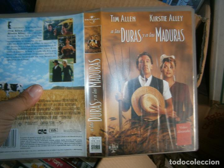 Cine: A LAS DURAS Y ALAS MADURAS&iexcl;1 ediccion caja grande'DISPONEMOS DE MAS DE 60.000 PELICULAS VHS BETA 200