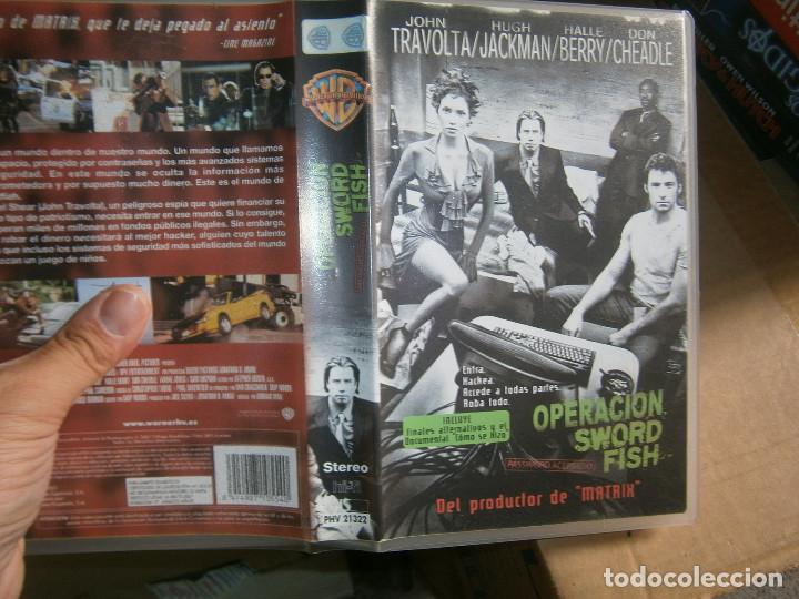 Cine: OPERACION SWORD FISH,1 ediccion caja grande'DISPONEMOS DE MAS DE 60.000 PELICULAS VHS BETA 2000&iexcl;