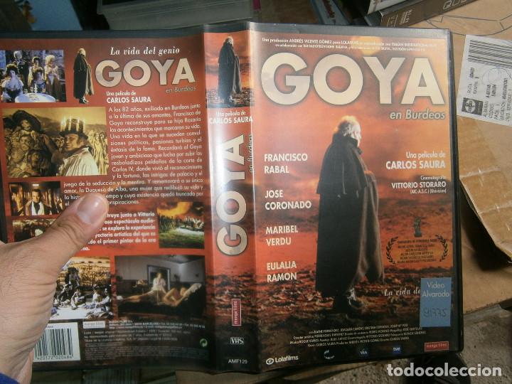 Cine: GOYA&iexcl;1 ediccion caja grande'DISPONEMOS DE MAS DE 60.000 PELICULAS VHS BETA 2000&iexcl;