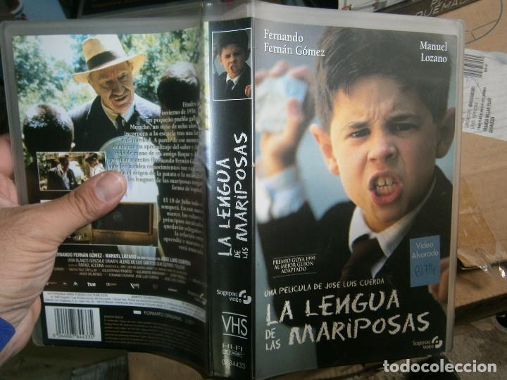 Cine: LA LENGUAS DE LAS MARIPOSAS&iexcl;1 ediccion caja grande'DISPONEMOS DE MAS DE 60.000 PELICULAS VHS BETA 20
