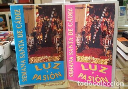 Cine: LUZ Y PASI&Oacute;N. SEMANA SANTA DE C&Aacute;DIZ. (2 CINTAS) VHS-1114