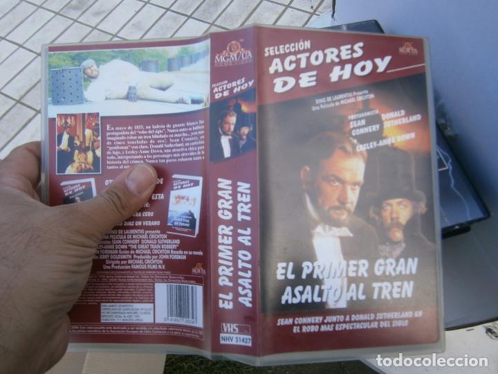Cine: EL PRIMER GRAN ASALTO AL TREN&iexcl;&iexcl;&iexcl;DISPONEMOS DE MAS DE 60.000,PELICULAS VHS BETA 2000,&iexcl;