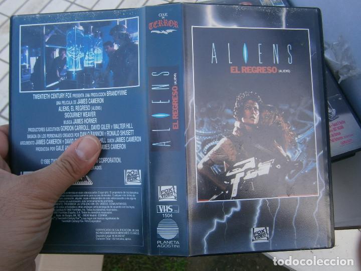 Cine: ALIENS&iexcl;EL REGRESO&iexcl;&iexcl;&iexcl;DISPONEMOS DE MAS DE 60.000,PELICULAS VHS BETA 2000,&iexcl;