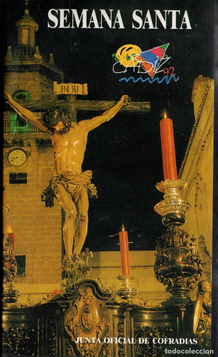 Cine: SEMANA SANTA C&Aacute;DIZ&acute;92. NO ORIGINAL.   VHS-877