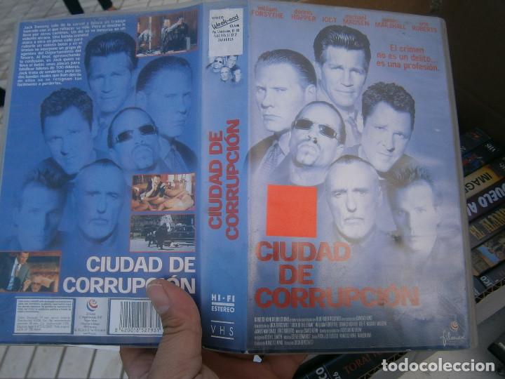 Cine: CIUDAD DE CORRUPCION''disponemos de mas de 60.000,peliculas vhs beta 2000&iexcl;