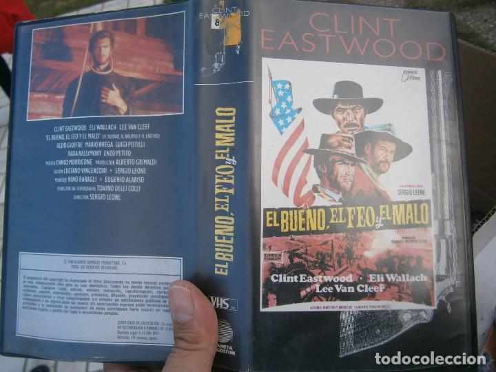 Cine: EL BUENO EL FEO Y EL MALO&iexcl;disponemos de mas de 60.000,peliculas vhs beta 2000&iexcl;