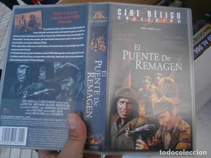 Cine: EL PUENTE DE REMAGEN'&iexcl;disponemos de mas de 60.000,peliculas vhs beta 2000&iexcl;